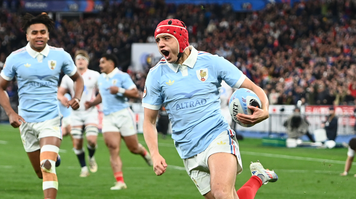 Les notes de France-Angleterre Bielle-Biarrey stratosphérique, Barassi en difficulté