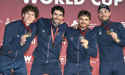 Les sabreurs et les épéistes raflent un succès par équipes en Coupe du monde d'escrime