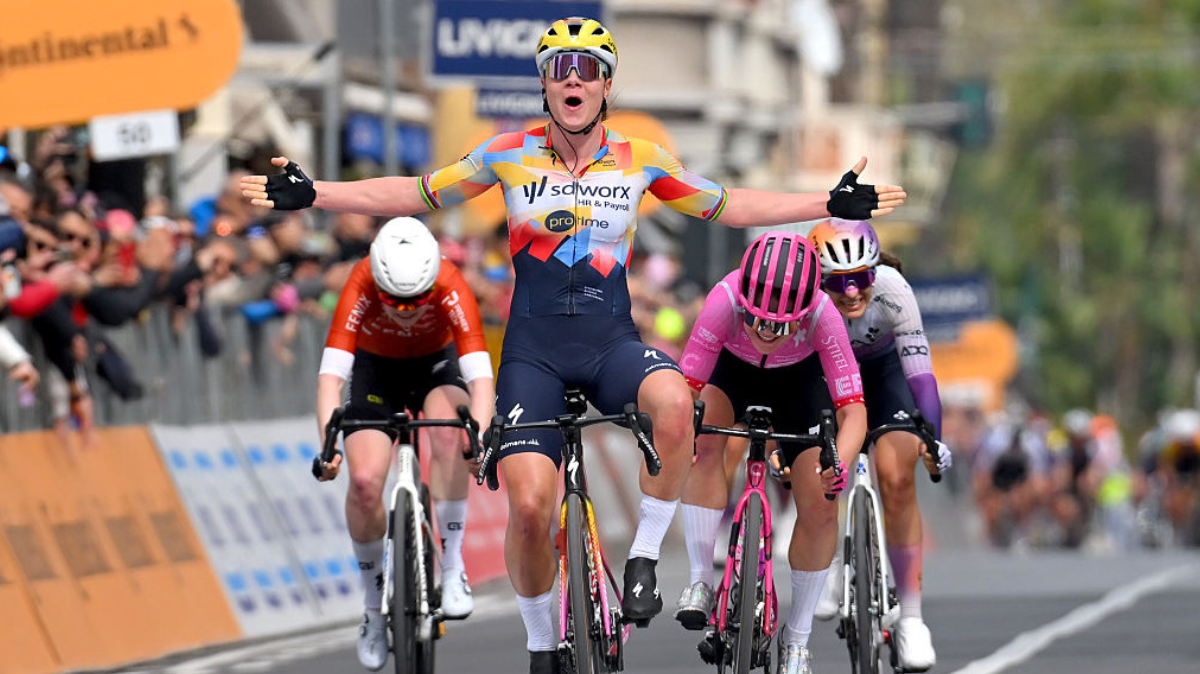 Lotte Kopecky triomphe sur Milan-San Remo et s'offre un nouveau Monument !