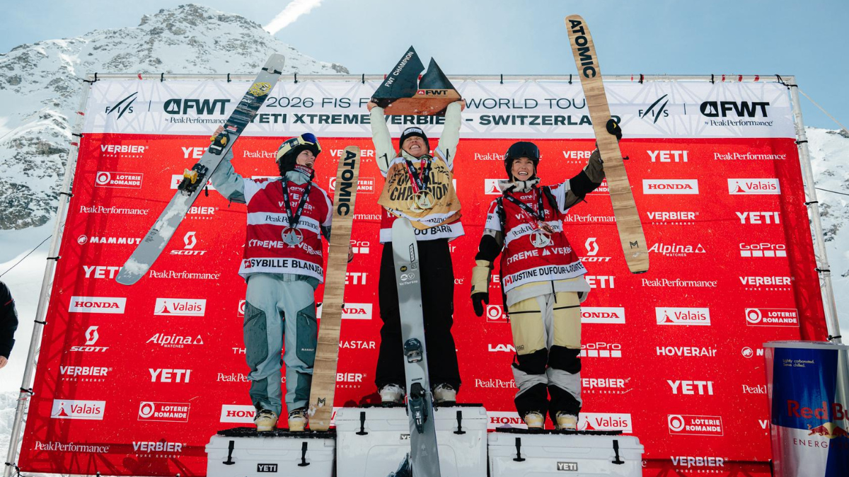 Lou Barin sacrée pour sa première saison sur le Freeride World Tour