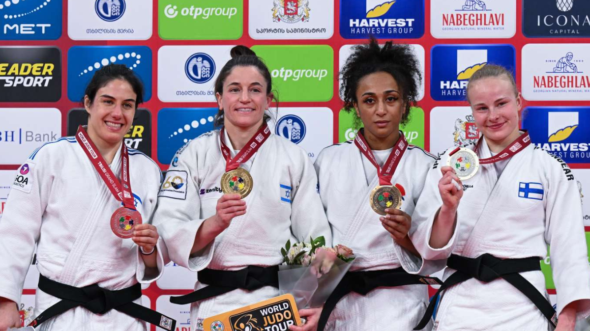 Martha Fawaz en bronze au Grand Slam de Tbilissi chez les -57 kg