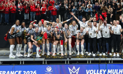 Mulhouse maîtrise Vandœuvre Nancy et conserve la Coupe de France femmes de volleyball !
