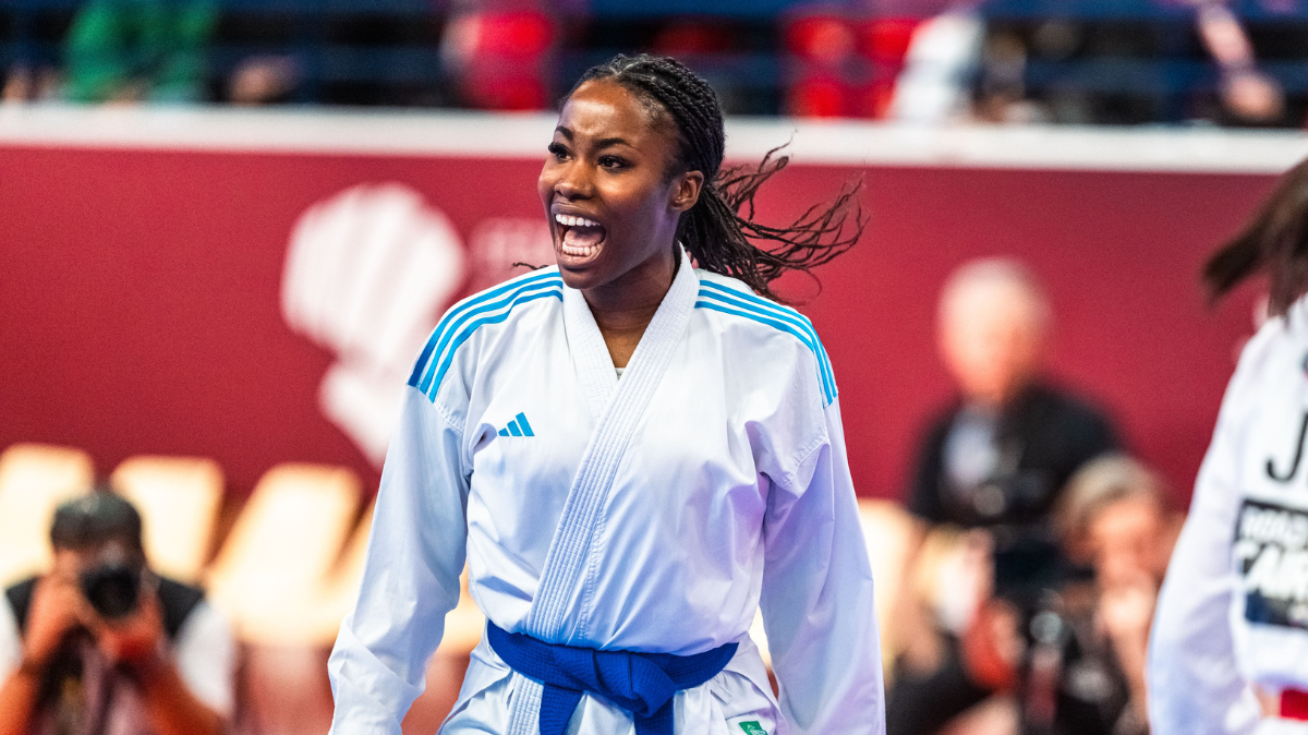 Nouveau résultat probant pour Thalya Sombé, finaliste de la Premier League de karaté de Rome