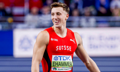 Simon Ehammer s'empare du record du monde de l'heptathlon aux Mondiaux d'athlétisme en salle !