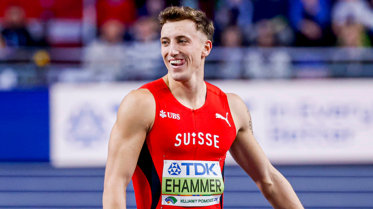 Simon Ehammer s'empare du record du monde de l'heptathlon aux Mondiaux d'athlétisme en salle !