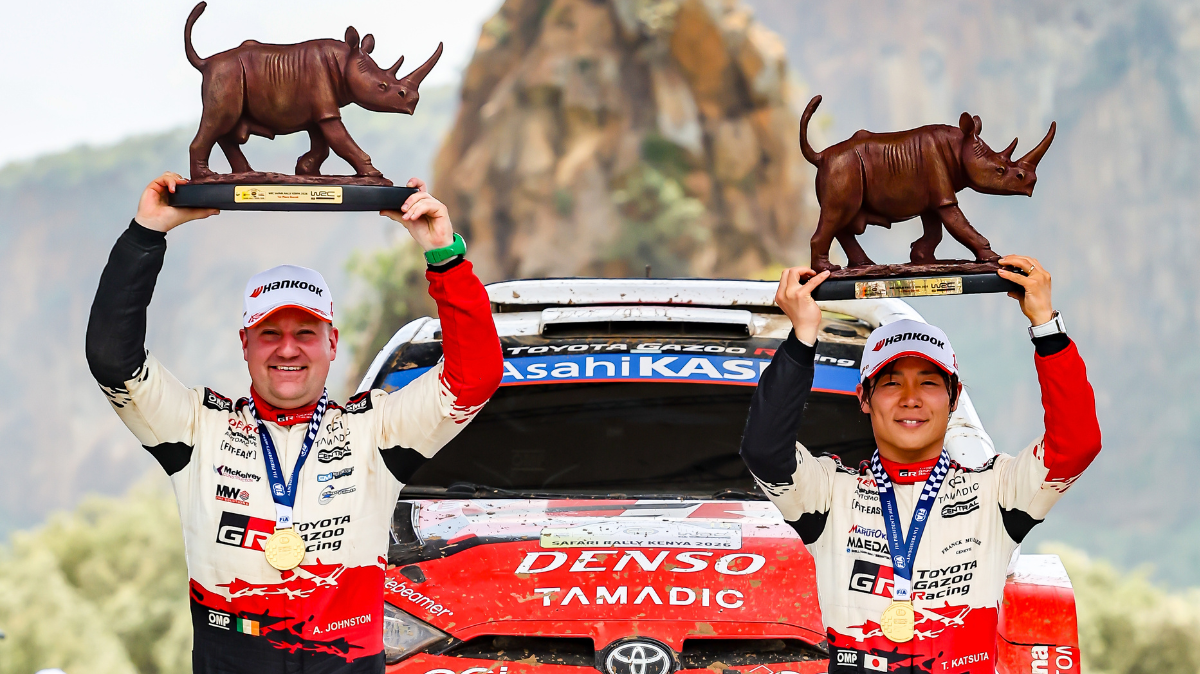 Takamoto Katsuta enfin récompensé le Japonais remporte son premier Rallye WRC au Kenya