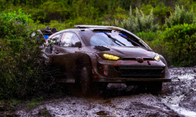 Takamoto Katsuta passe entre les gouttes pour prendre la tête du Rallye du Kenya, Adrien Fourmaux 2ème