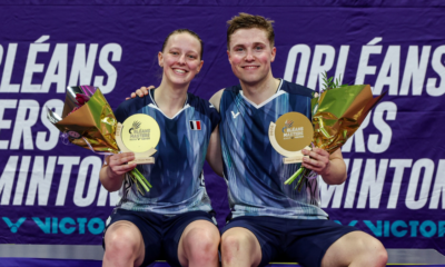 Thom Gicquel et Delphine Delrue remportent pour la deuxième fois le Masters d'Orléans de badminton !