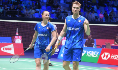 Thom Gicquel et Delphine Delrue terrassent les vice-champions du monde pour rejoindre le dernier carré de l'Open d'Angleterre