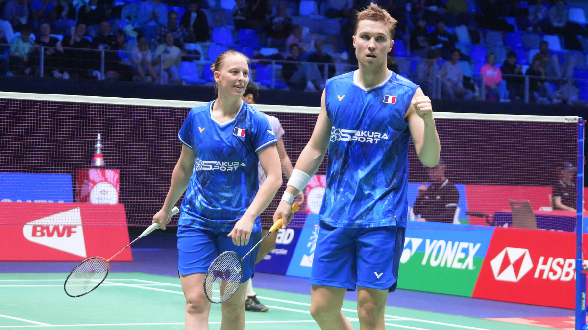 Thom Gicquel et Delphine Delrue terrassent les vice-champions du monde pour rejoindre le dernier carré de l'Open d'Angleterre