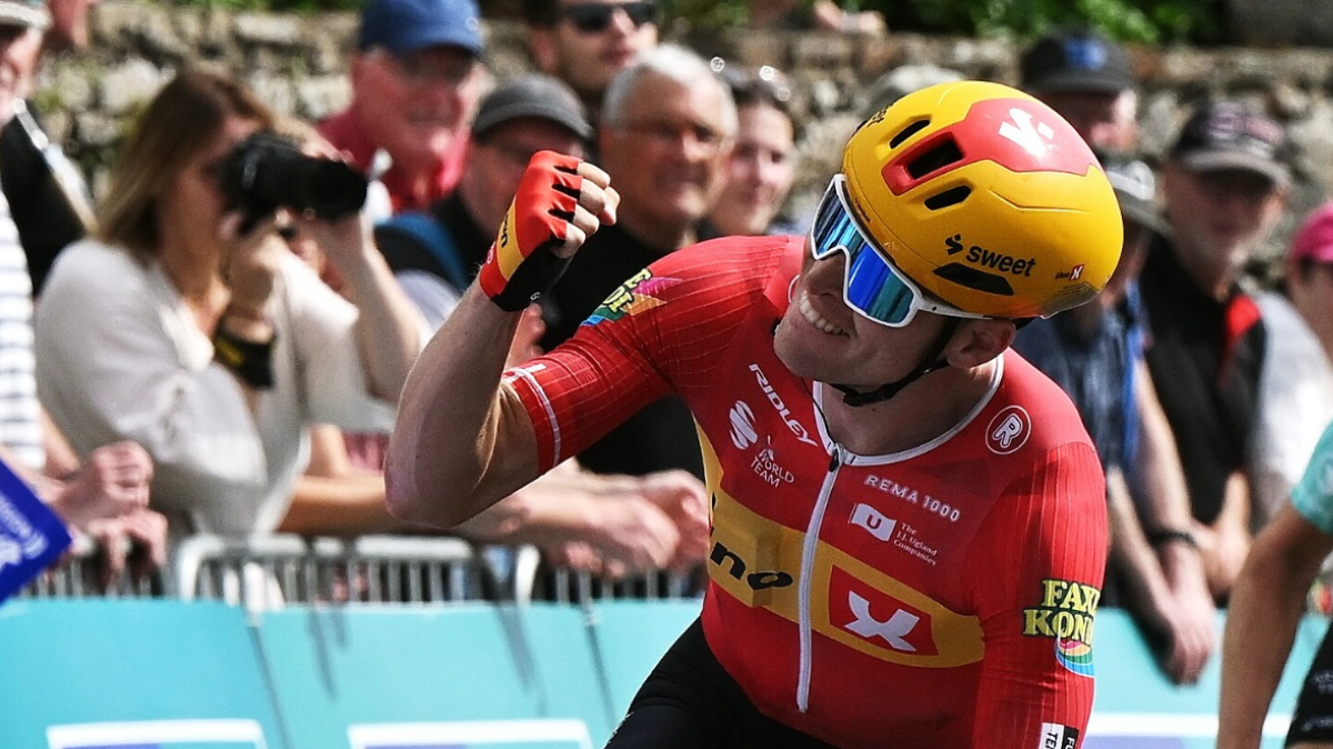 Alexander Kamp remporte une 3ème étape mouvementée sur le Région Pays de la Loire Tour