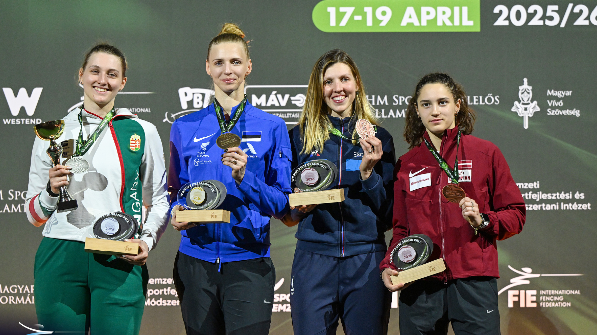 Auriane Mallo-Breton troisième pour son retour au Grand Prix de Budapest