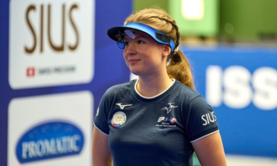 Camille Jedrzejewski se pare de bronze à la Coupe du monde de tir de Grenade au pistolet 25 mètres