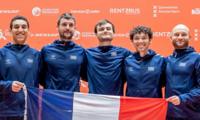 Direction le dernier carré pour les Bleus du squash à l'Euro par équipes