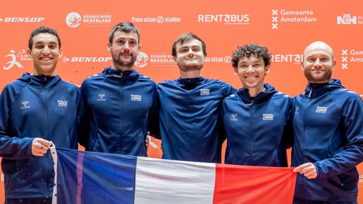 Direction le dernier carré pour les Bleus du squash à l'Euro par équipes