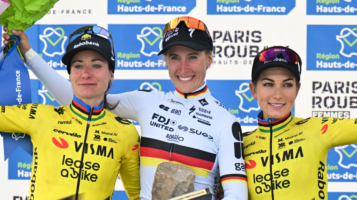Franziska Koch piège la Visma Lease a Bike et s'offre Paris-Roubaix femmes 2026 !