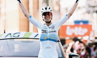 Impériale Demi Vollering, qui remporte Liège-Bastogne-Liège après un raid solitaire