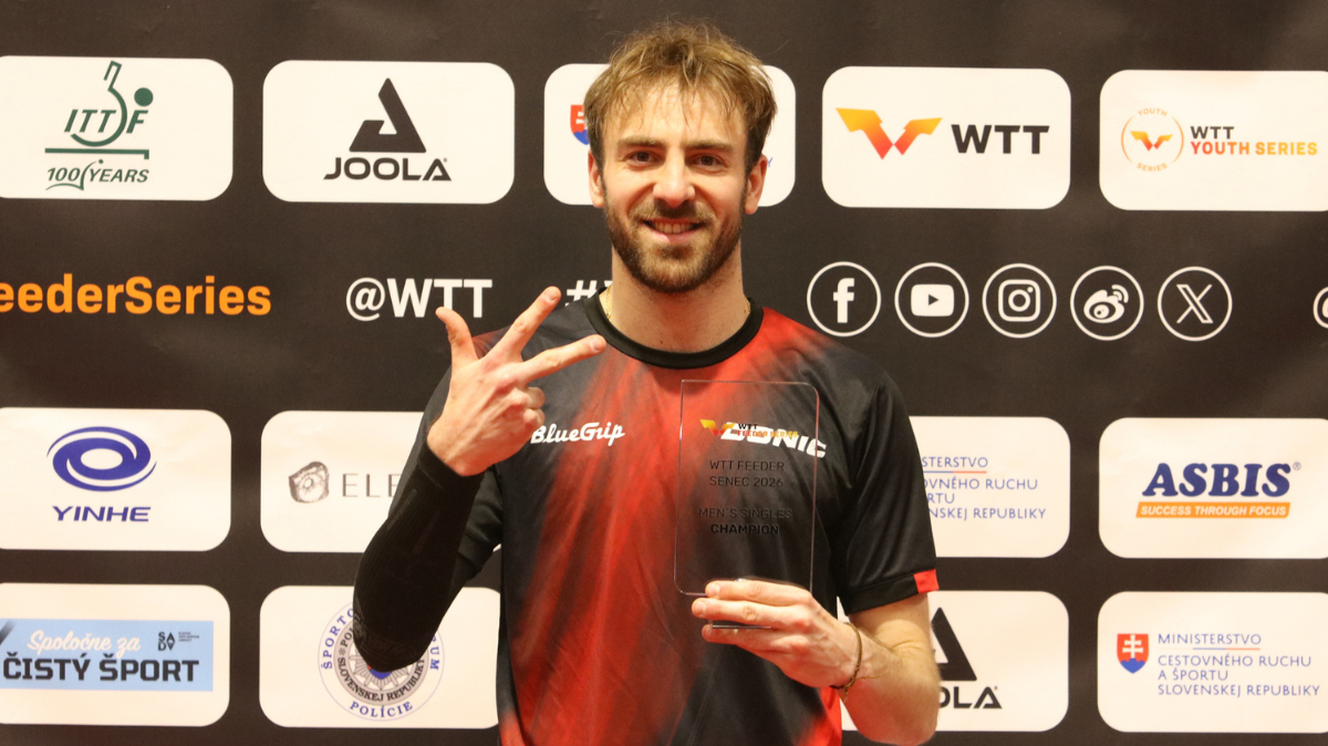 Joé Seyfried remporte le Feeder de Senec et un troisième titre WTT