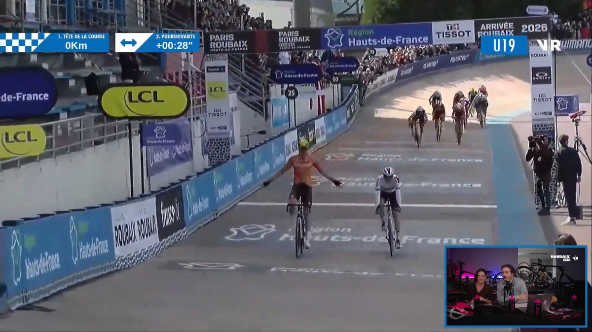 Le Néerlandais Thijs Wiersma remporte Paris-Roubaix juniors 2026, le Français Alban Picard sur le podium