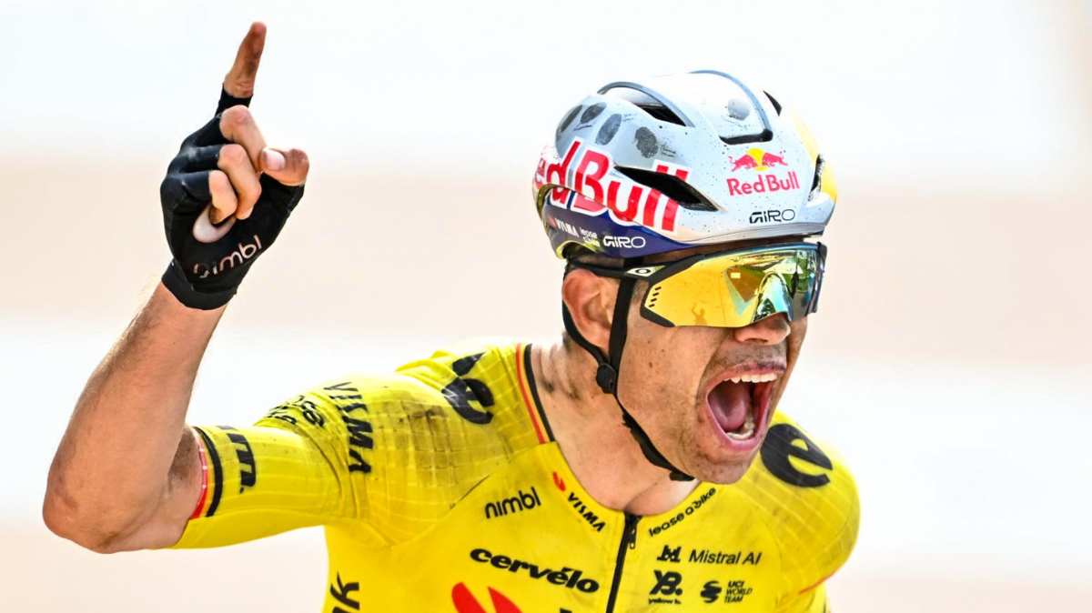Légendaire Wout Van Aert s'offre Paris-Roubaix au terme d'une incroyable édition 2026 ! (1)