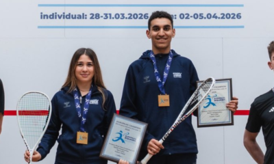Les Bleuets du squash champions d'Europe par équipes mixtes pour la troisième fois consécutive !