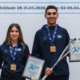Les Bleuets du squash champions d'Europe par équipes mixtes pour la troisième fois consécutive !