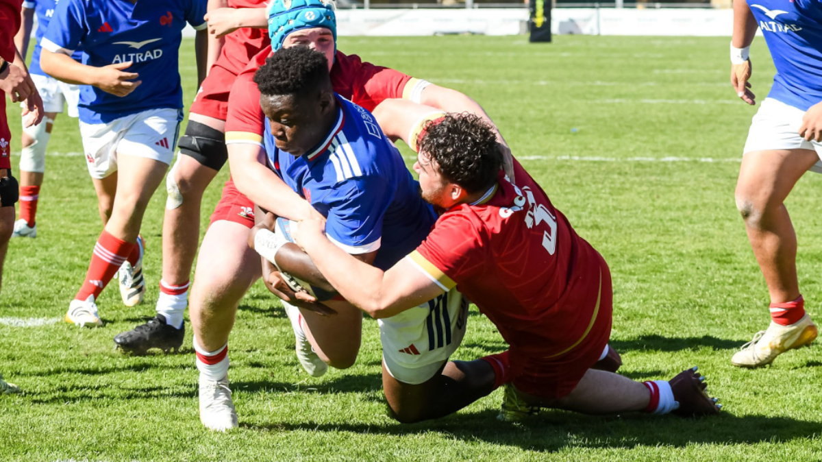 Les Bleuets viennent à bout du Pays de Galles et décrochent un deuxième succès au Festival des Six Nations U18
