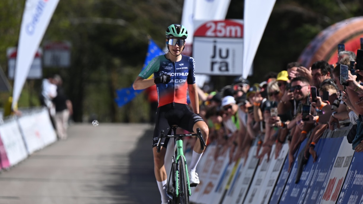 Matthew Riccitello remporte en solitaire le Tour du Jura, doublé Decathlon CMA CGM (1)