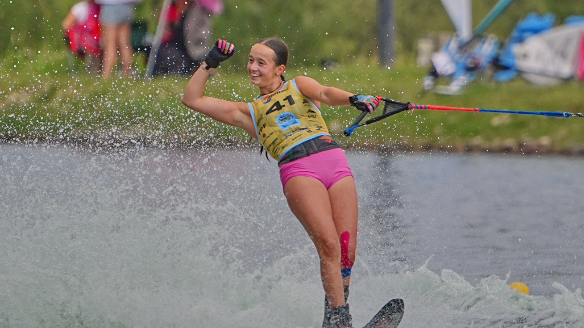Mélitine Morel triple médaillée d'argent aux Mondiaux U17 de ski nautique