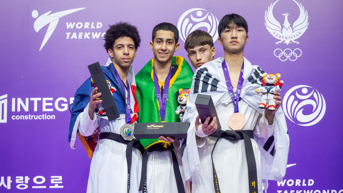 Nolhan Rosemond et Layna Bedouel médaillés aux championnats du monde juniors de taekwondo