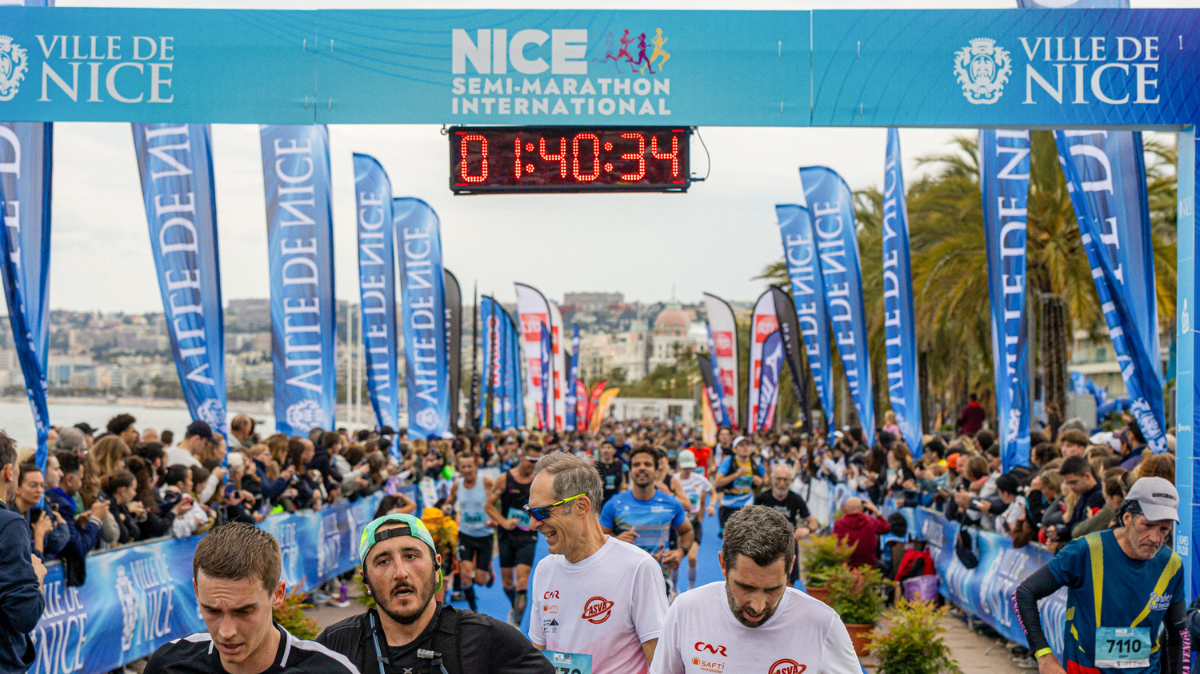 Résultats et classement Semi-marathon de Nice 2026