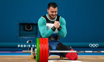 Romain Imadouchène s'empare de l'argent à l'épaulé-jeté aux championnats d'Europe d'haltérophilie