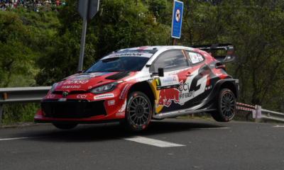 Sébastien Ogier devance de peu Oliver Solberg à la veille de l'arrivée du Rallye WRC des Îles Canaries