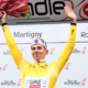 Tadej Pogačar règle au sprint un quatuor et s'empare du maillot jaune sur la 1ère étape du Tour de Romandie