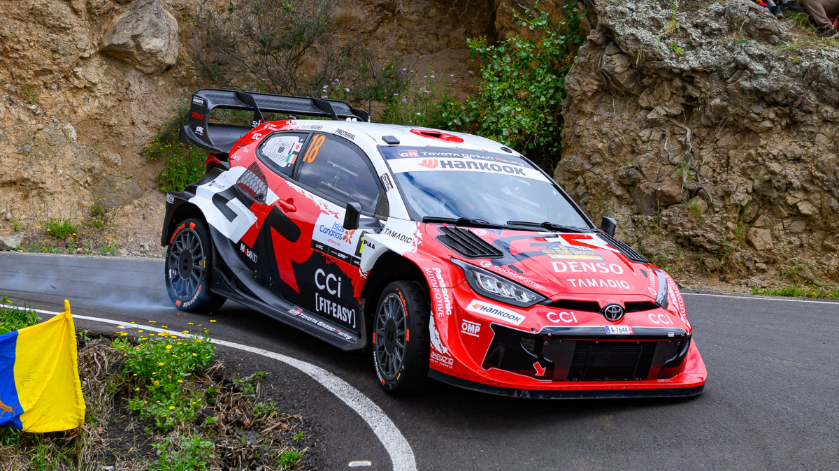 Takamoto Katsuta s'offre la première spéciale du Rallye WRC des Îles Canaries