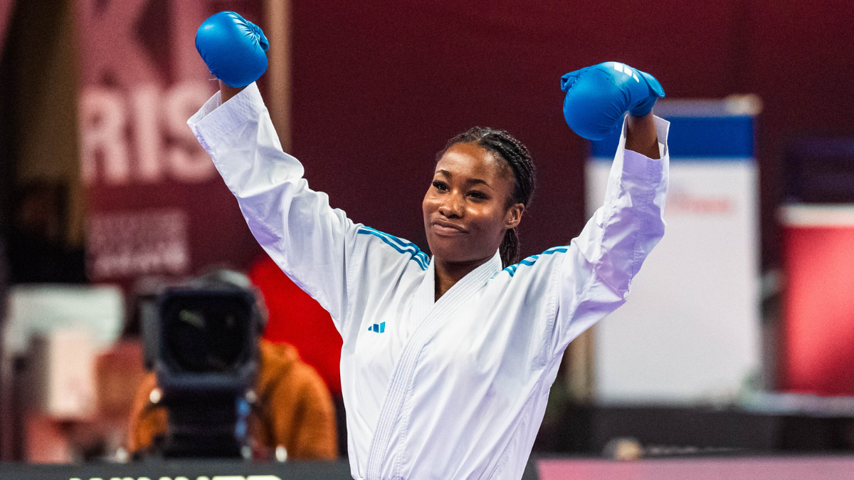 Thalya Sombé se pare de bronze à la Premier League de karaté de Leishan