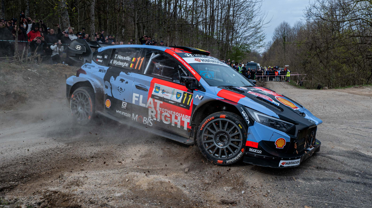 Thierry Neuville évite les pièges et prend une option sur la victoire au Rallye WRC de Croatie