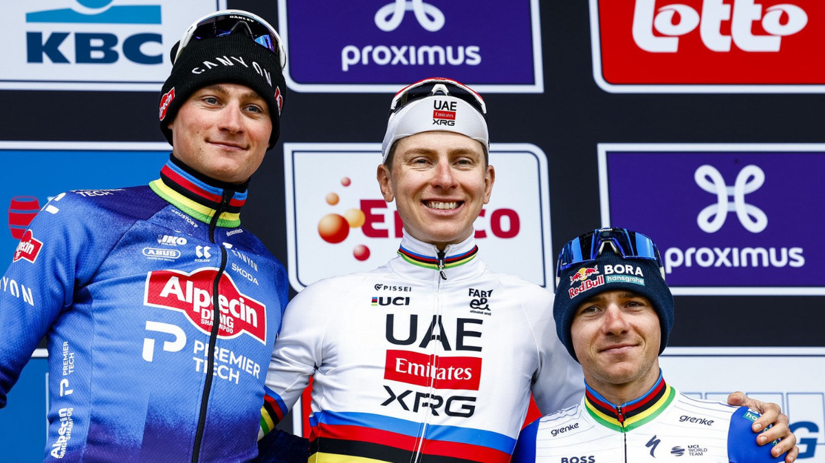 Une fois de plus au-dessus du lot, Tadej Pogacar décroche un troisième Tour des Flandres (1)