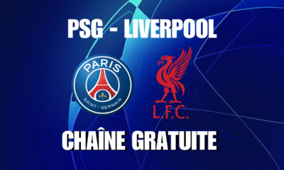 Chaîne TV gratuite où regarder PSG Liverpool en streaming
