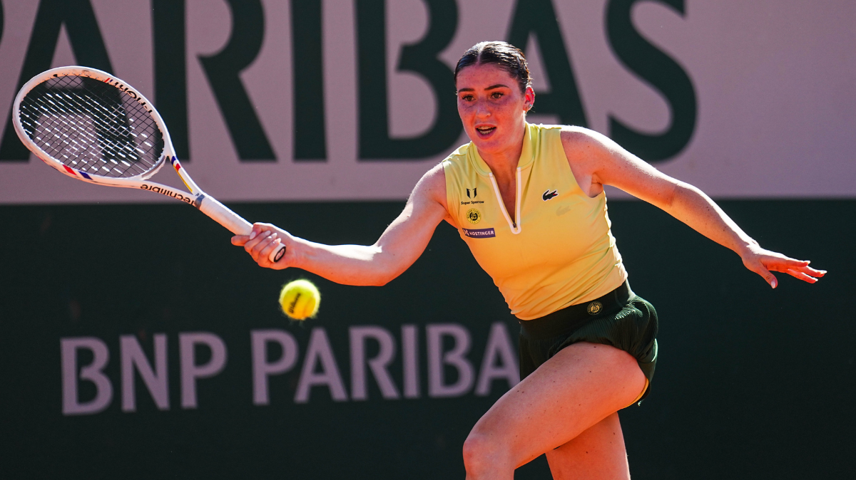 À la lutte durant un set, Elsa Jacquemot finit par céder face à Aryna Sabalenka au 2ème tour de Roland-Garros