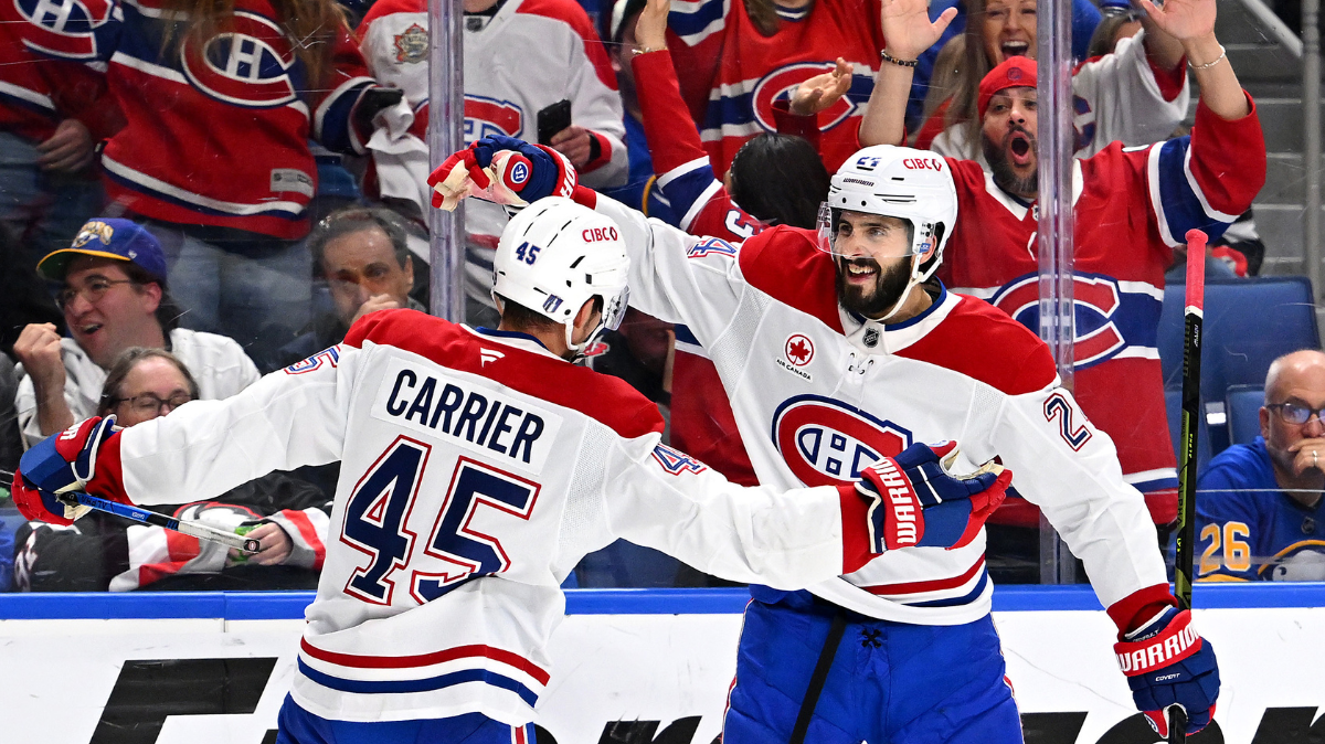 Alexandre Texier et Montréal font exploser les Sabres et égalisent dans la série de playoffs NHL