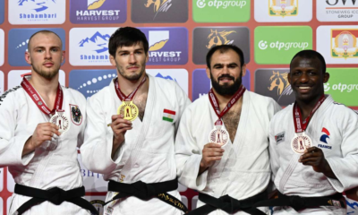Alpha Oumar Djalo (-81 kg) en bronze au Grand Slam de Douchanbé