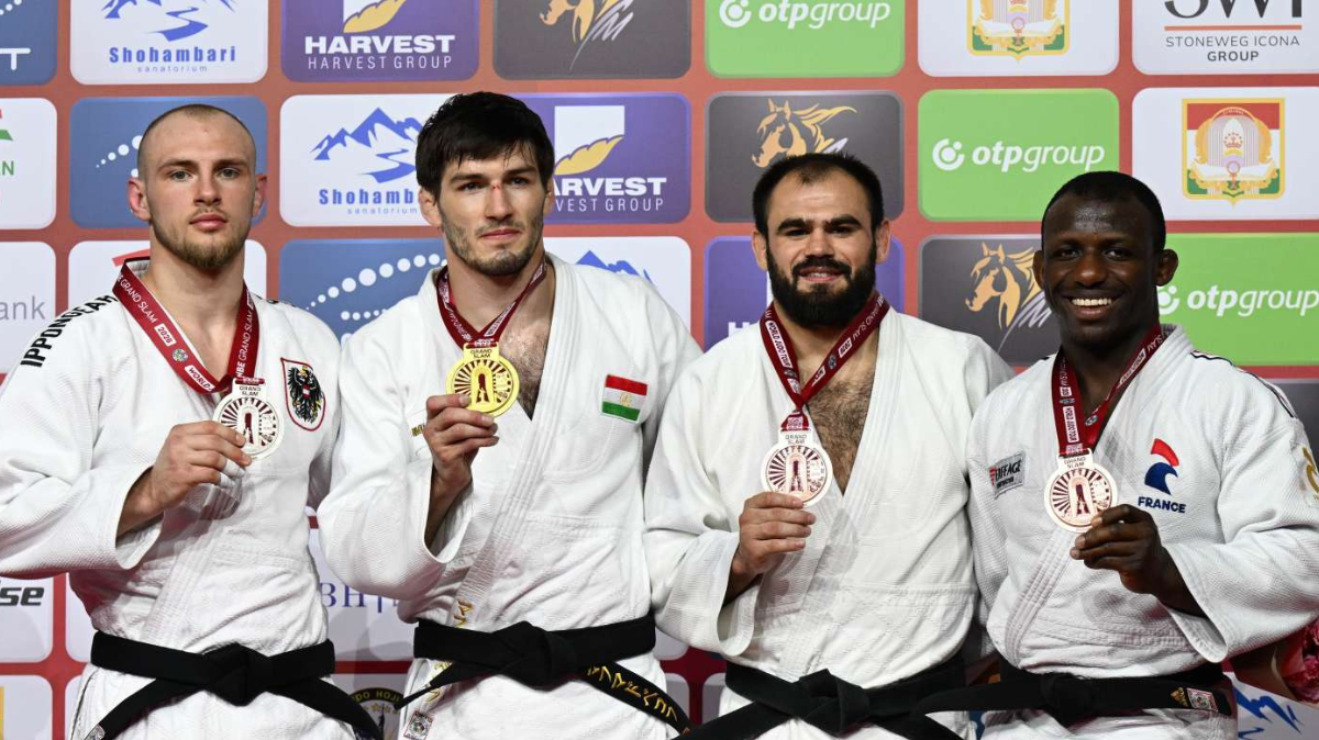 Alpha Oumar Djalo (-81 kg) en bronze au Grand Slam de Douchanbé