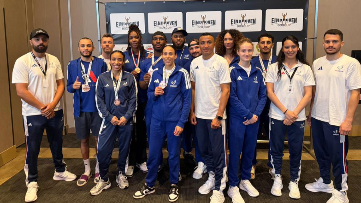 Amina Zidani se pare d’or à l’Eindhoven Box Cup, six médailles pour les Bleus