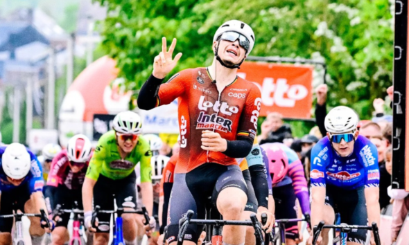 Arnaud De Lie remporte pour la troisième fois la Lotto Famenne Ardenne Classic