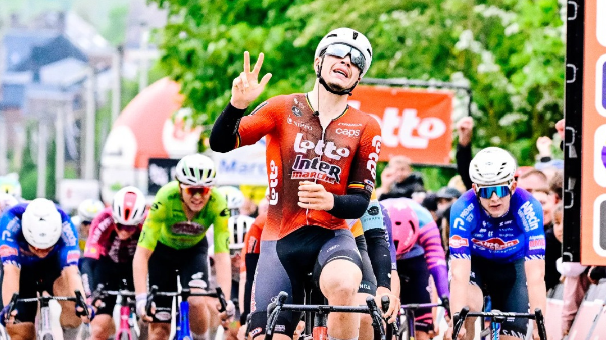 Arnaud De Lie remporte pour la troisième fois la Lotto Famenne Ardenne Classic