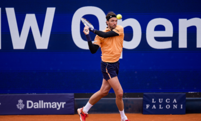 Arthur Rinderknech plie en quarts à Genève contre Alexander Bublik