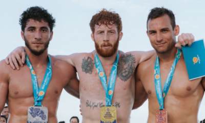 Hugo Cuenot rafle le bronze lors de la première manche des World Series de Beach Wrestling à Da Nang