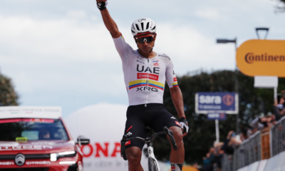 Jhonatan Narváez double déjà la mise et s'offre en solitaire la 8e étape du Tour d'Italie