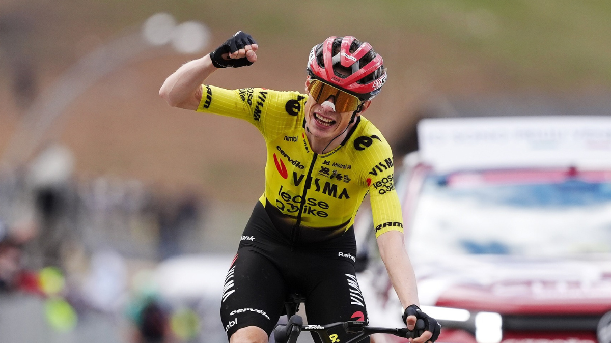 Jonas Vingegaard s'impose en patron en haut du Blockhaus, Afonso Eulálio garde le maillot rose